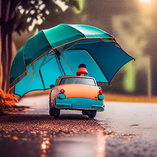 Illustration symbolique d'une assurance automobile
