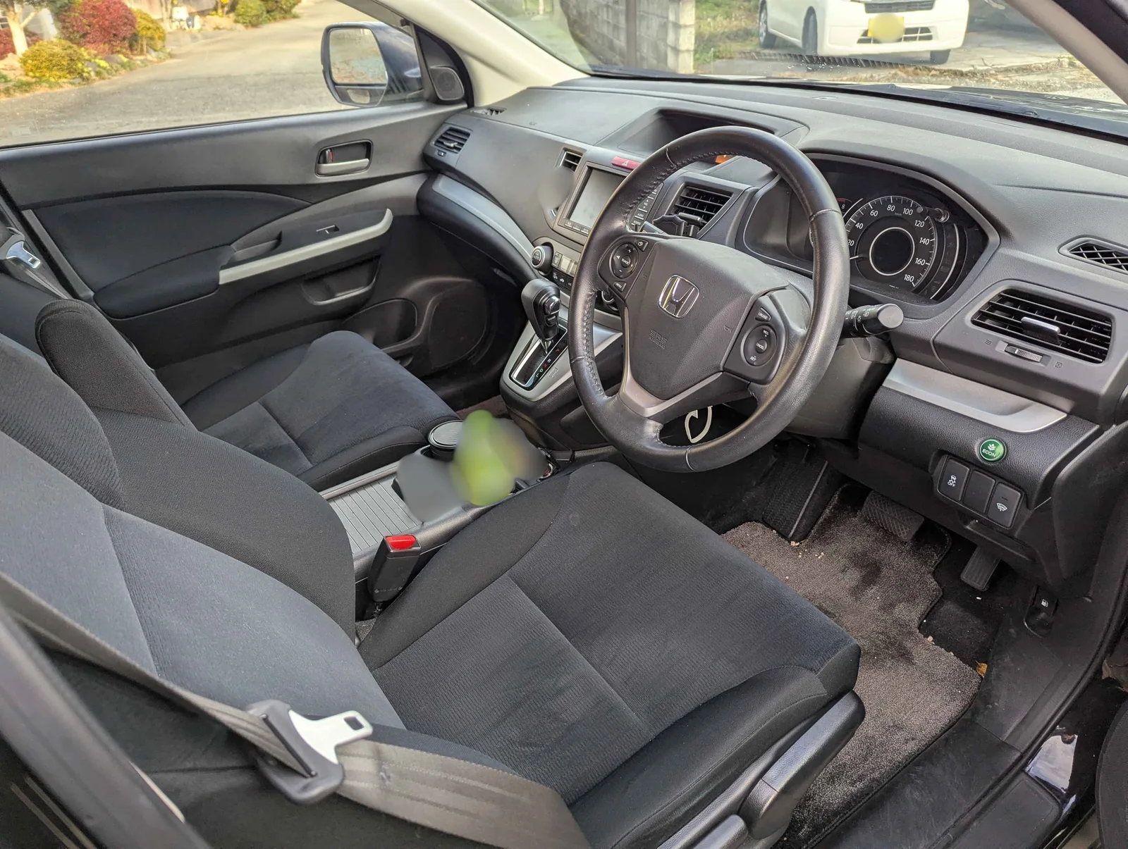 Tableau de bord et intérieur d'un Honda CR-V