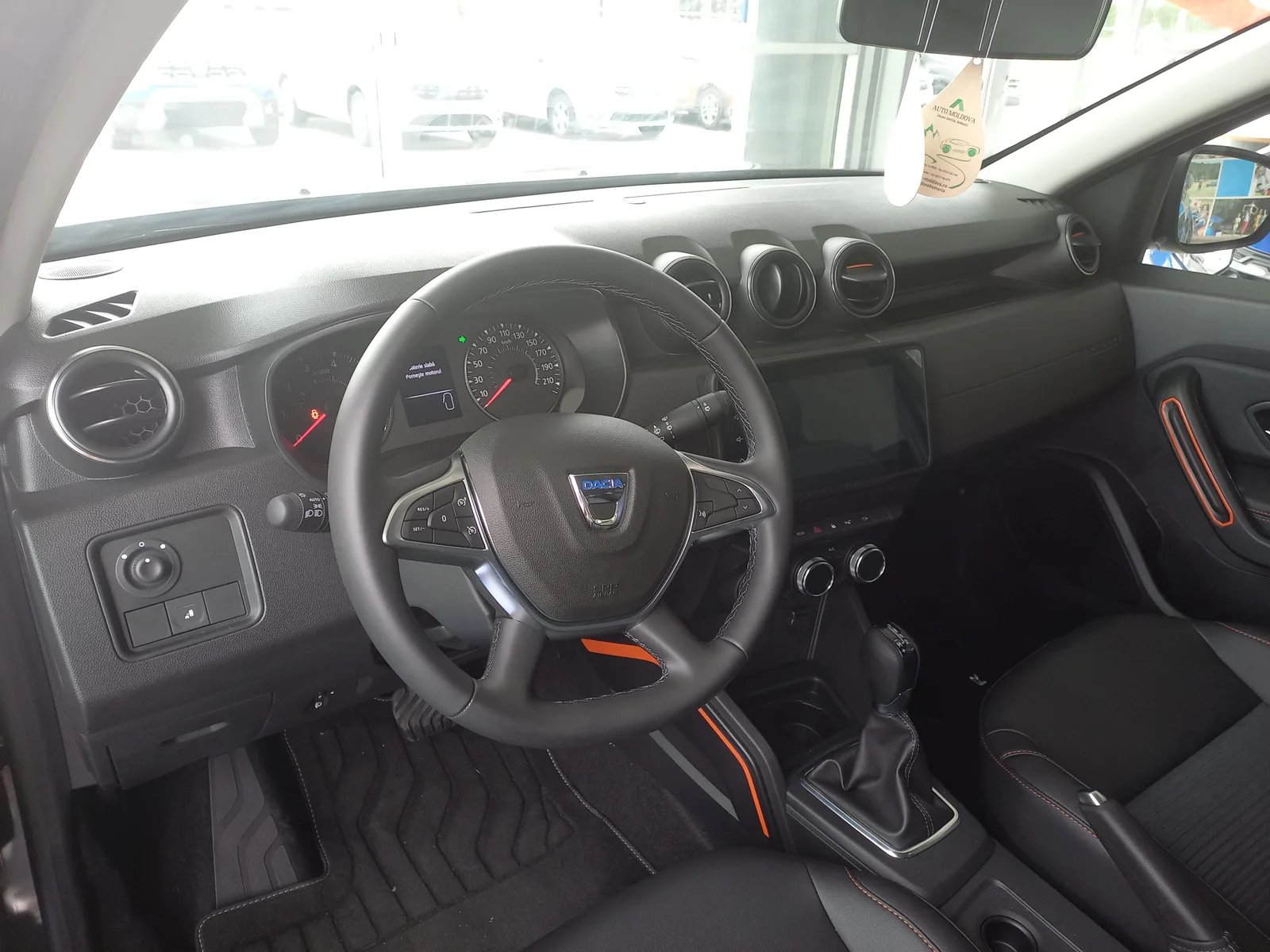Intérieur et tableau de bord du Dacia Duster