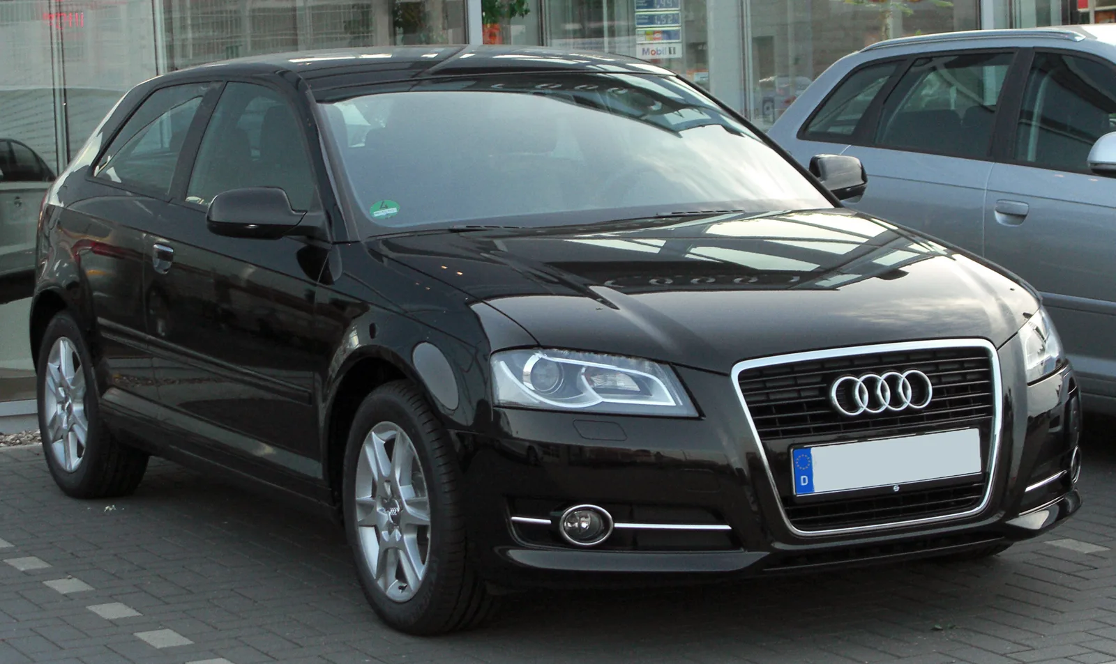 Face avant d'une Audi A3 8P