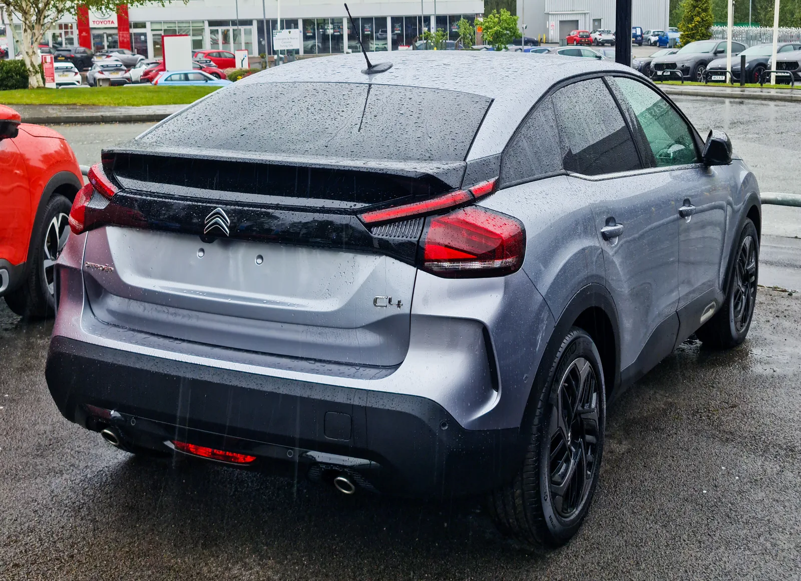 Citroën C4 vue arrière