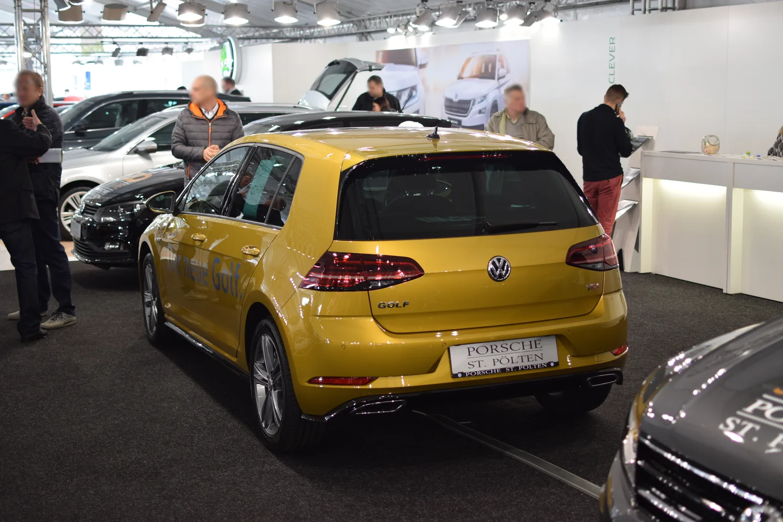 Volkswagen Golf 7 restylée vue arrière