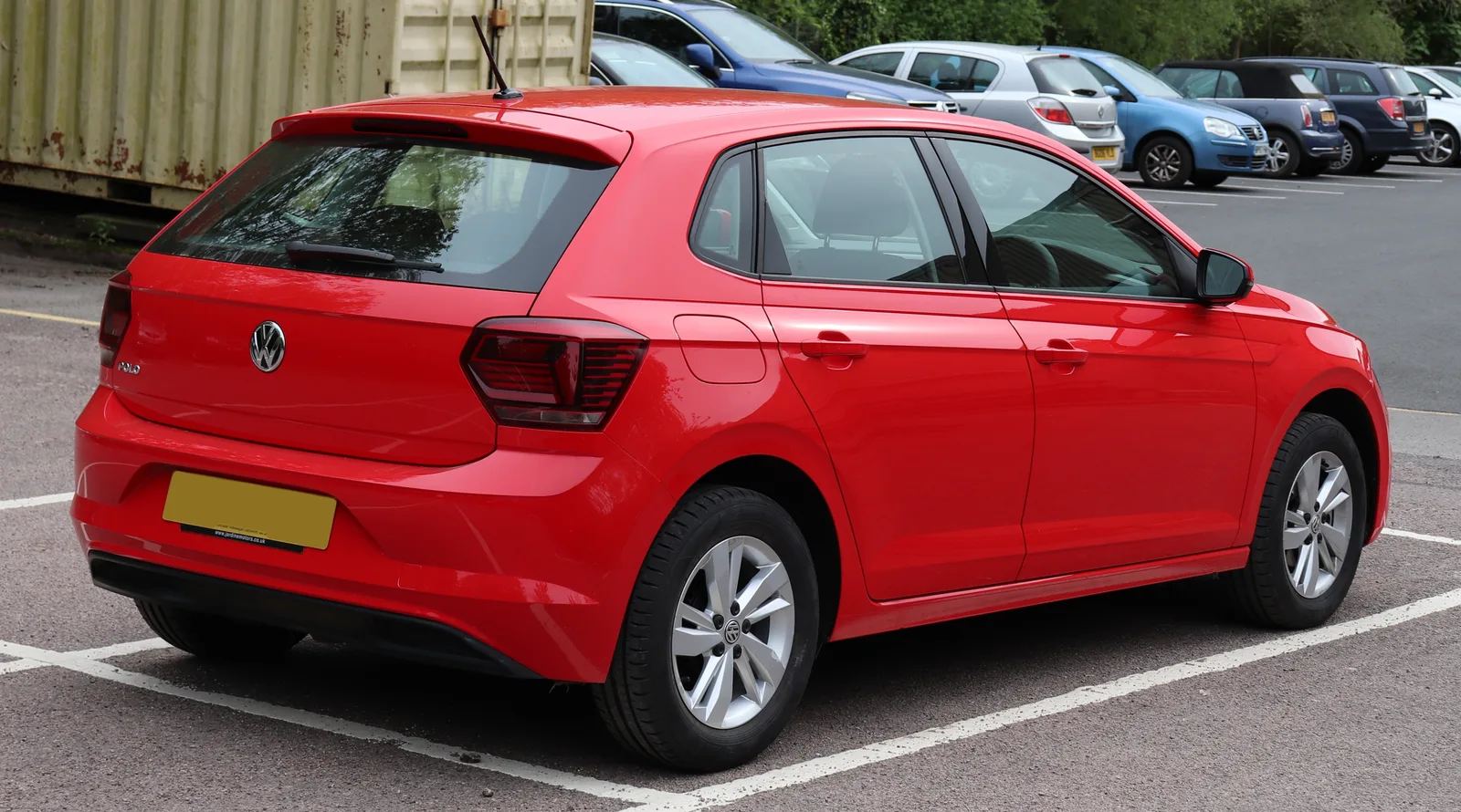 Volkswagen Polo 6 vue arrière