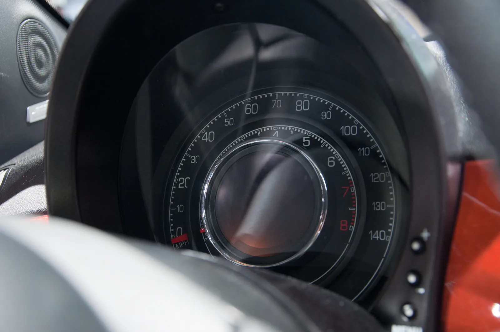 Tableau de bord Fiat 500 — compteur et instruments