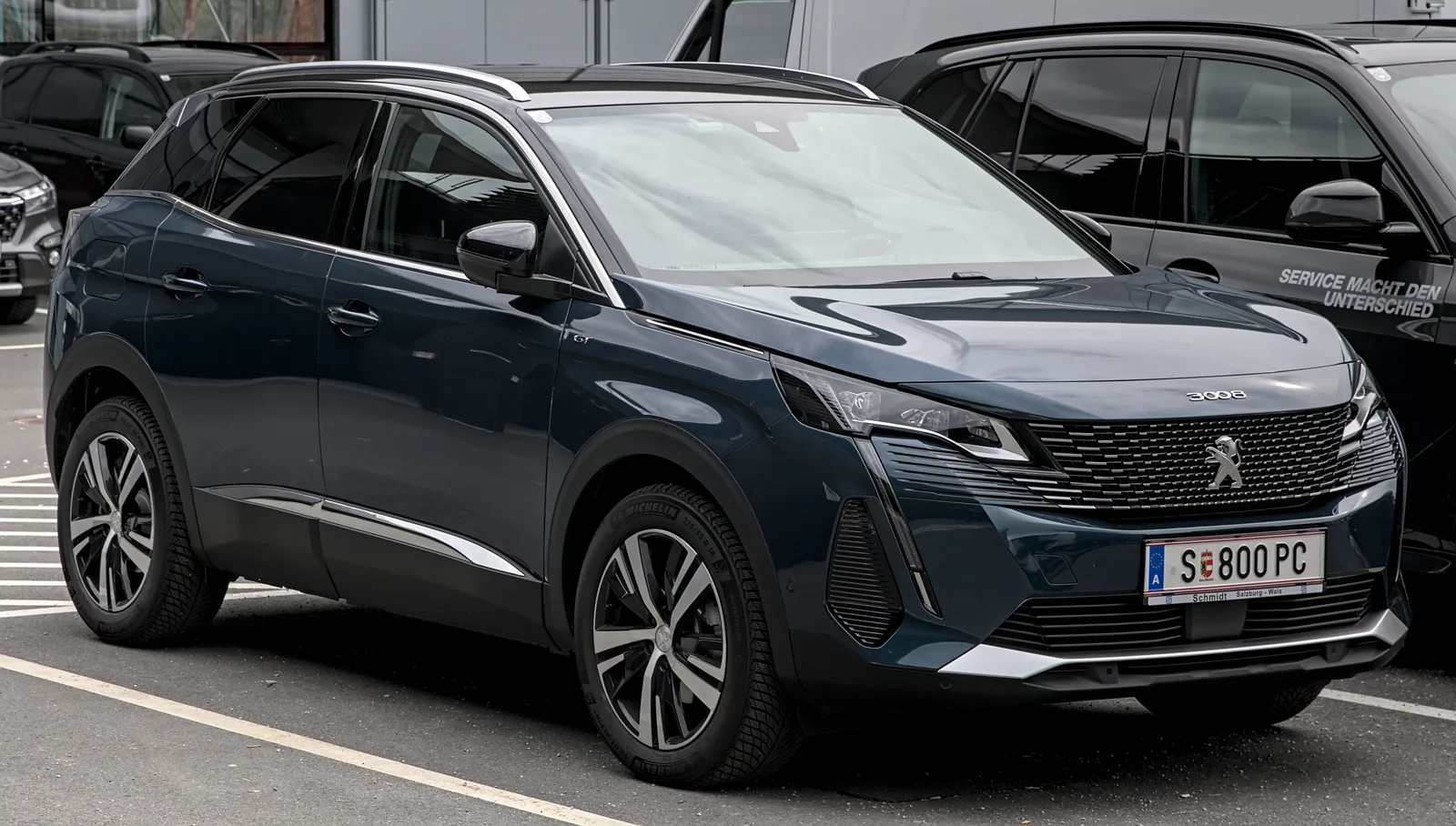 Peugeot 3008 B 2021 — vue avant